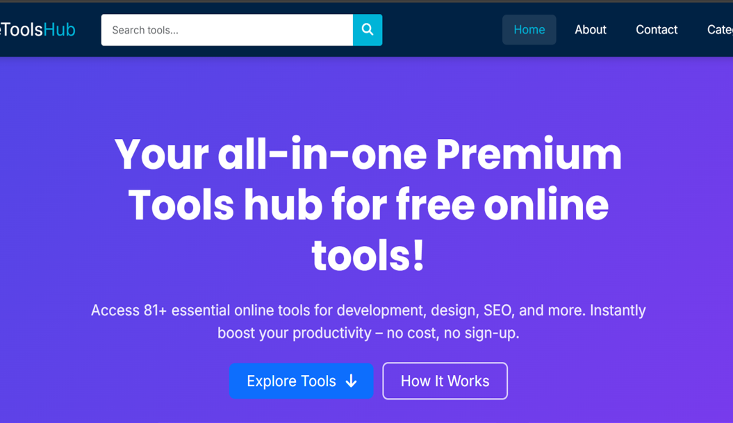 Free Tools Hub